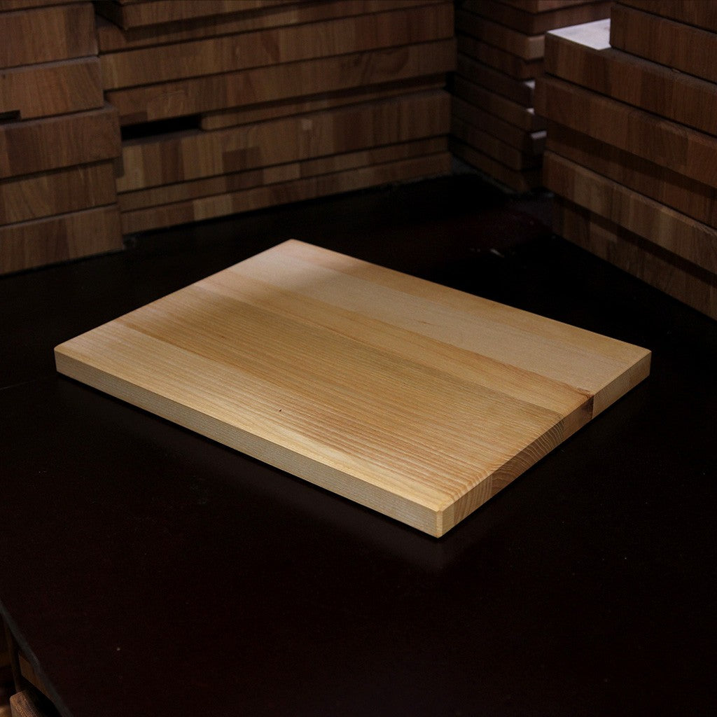Solid Ash Cutting Board detail view