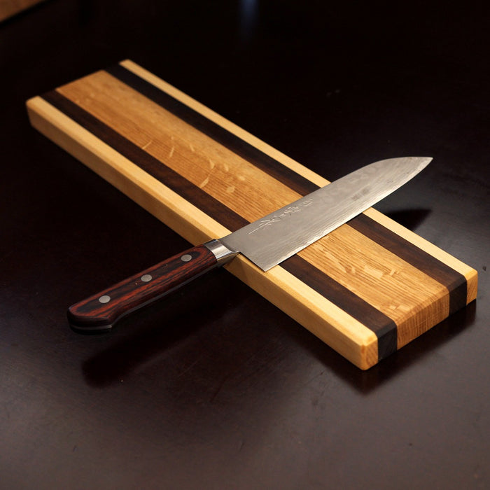 Oak, Birch & Walnut Magnetic Knife Rail