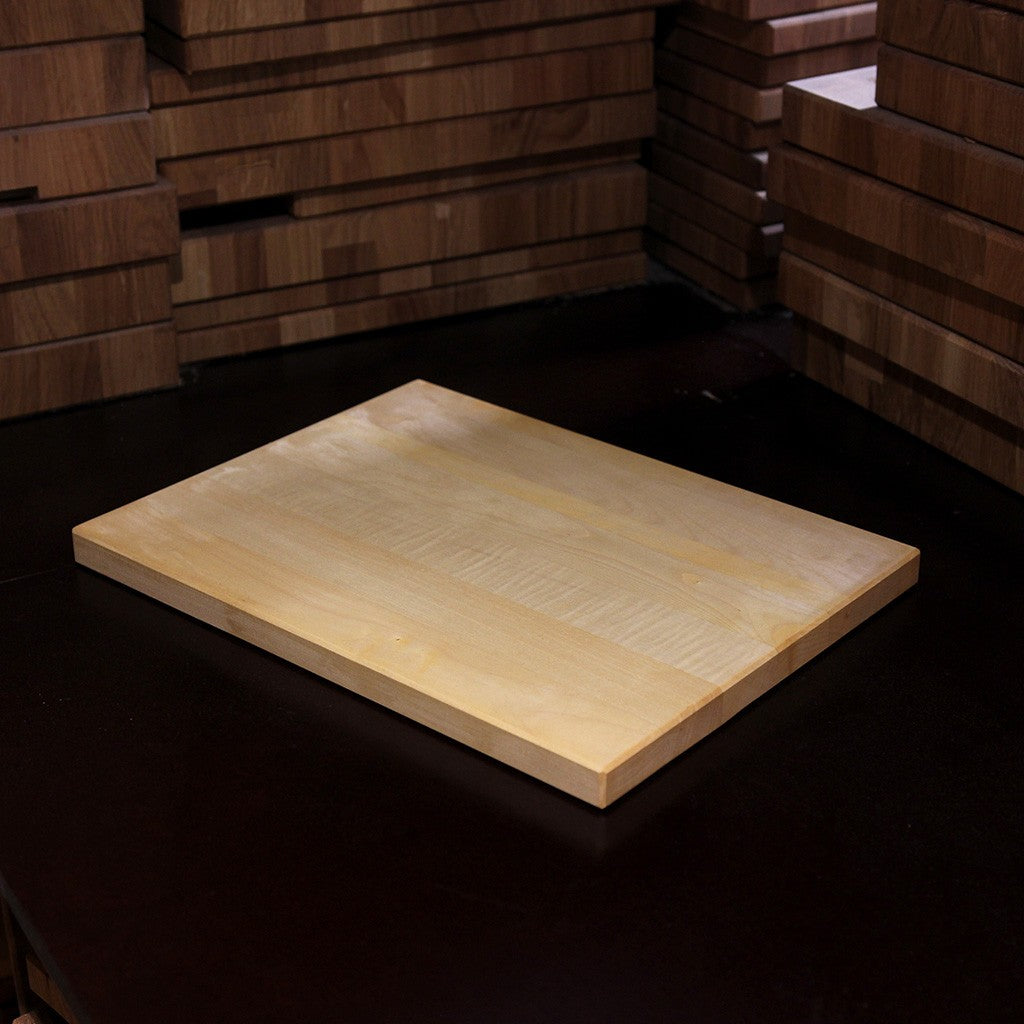 Solid Maple Cutting Board detail view