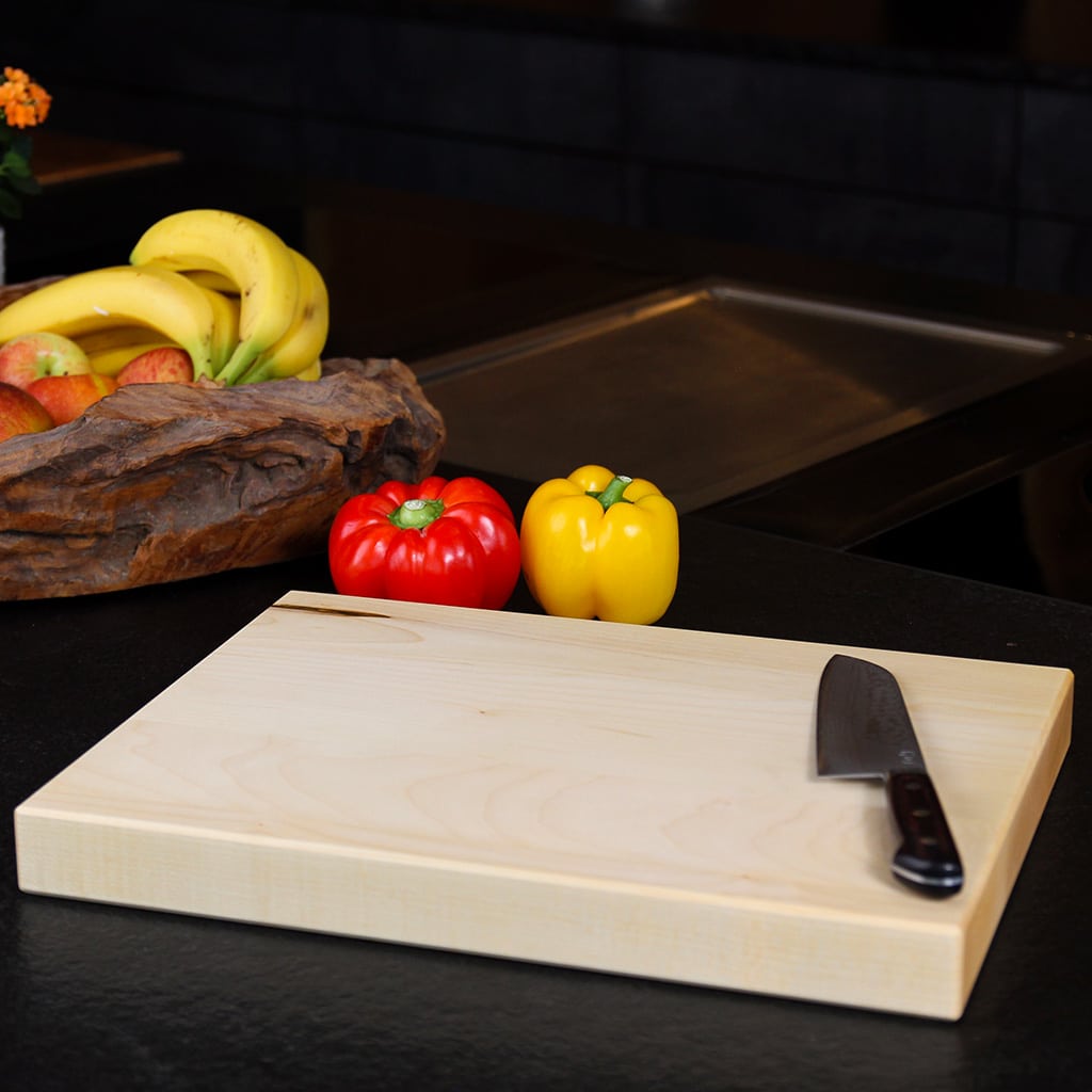 Crafted from solid maple